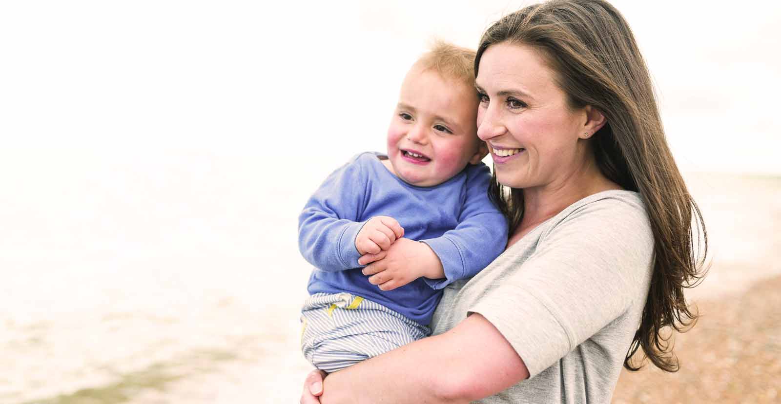 Femme et son enfant